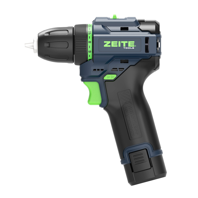 12V 50Nm Brushless Drill & Driver 2in1