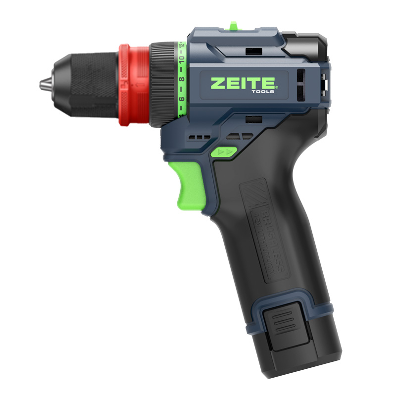 12V 50Nm Brushless Drill with Detachable Multi-Head